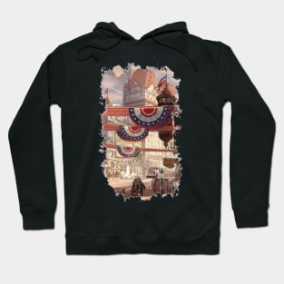 Bioshock Columbia Portal Hoodie